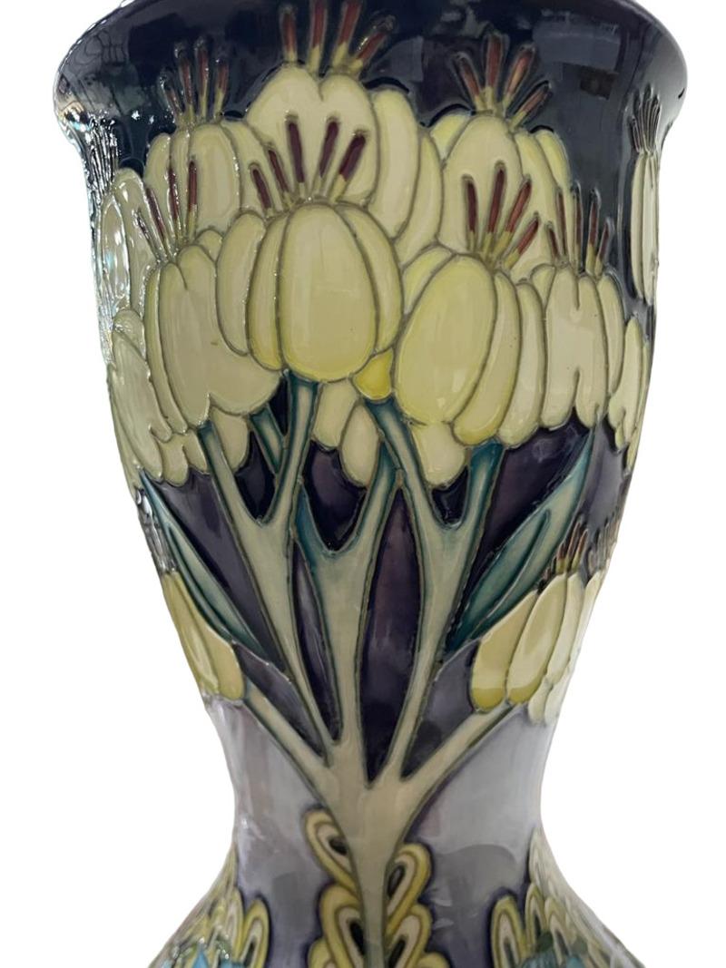 Pottery MOORCROFT Collector Club by Emma Bossons Vase Heavens Unseen . Limited Edition 5 For Sale