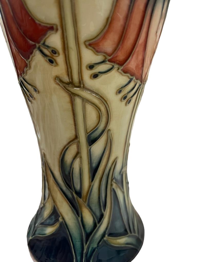 Moorcroft Crown Imperial Vase By Rachel Bishop, LIMITED EDITION no 18/600. For Sale 2