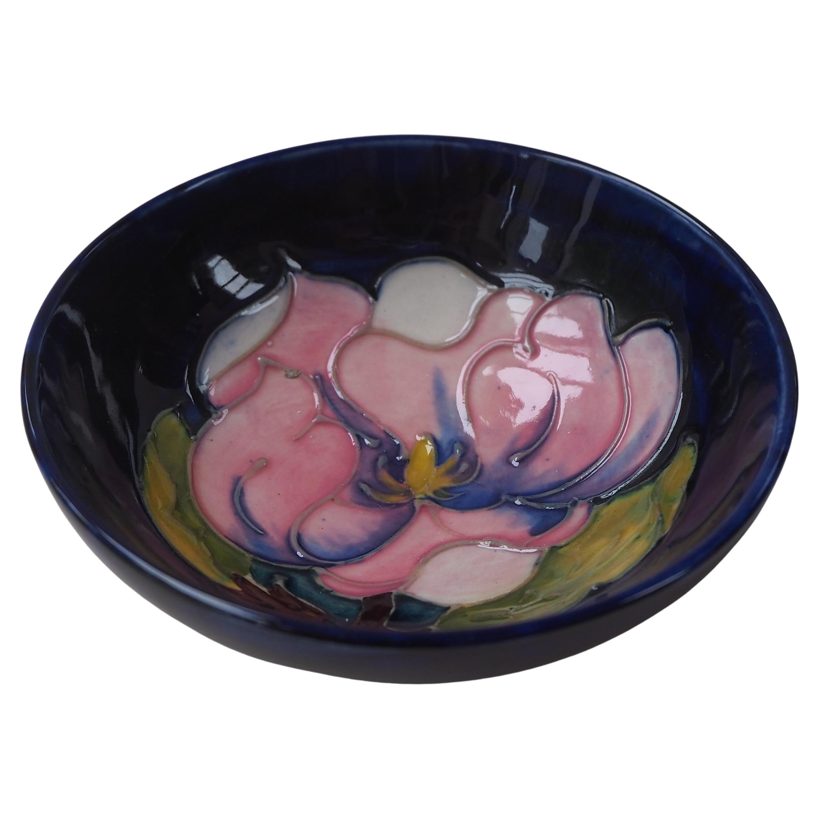 Moorcroft Floral Dish For Sale at 1stDibs