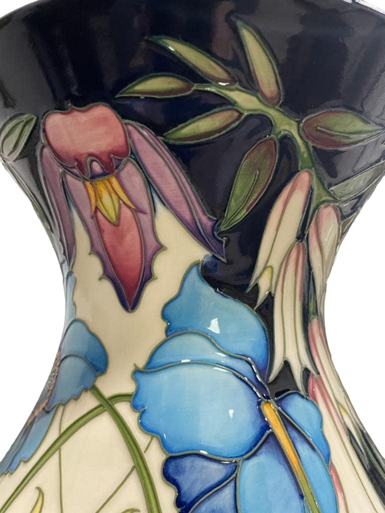 MOORCROFT 'Hidcote Manor' LARGE Vase, designed by Philip Gibson, 15/75, 2004 For Sale 1