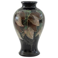 Moorcroft Interest Bill Bailey Art Pottery Leaf Vase Dated 1948