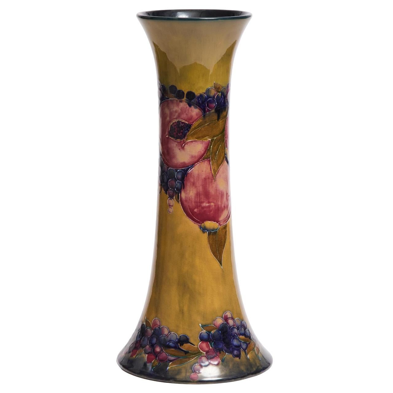 MOORCROFT LARGE Vase à motif POMEGRANATE circa 1916 4