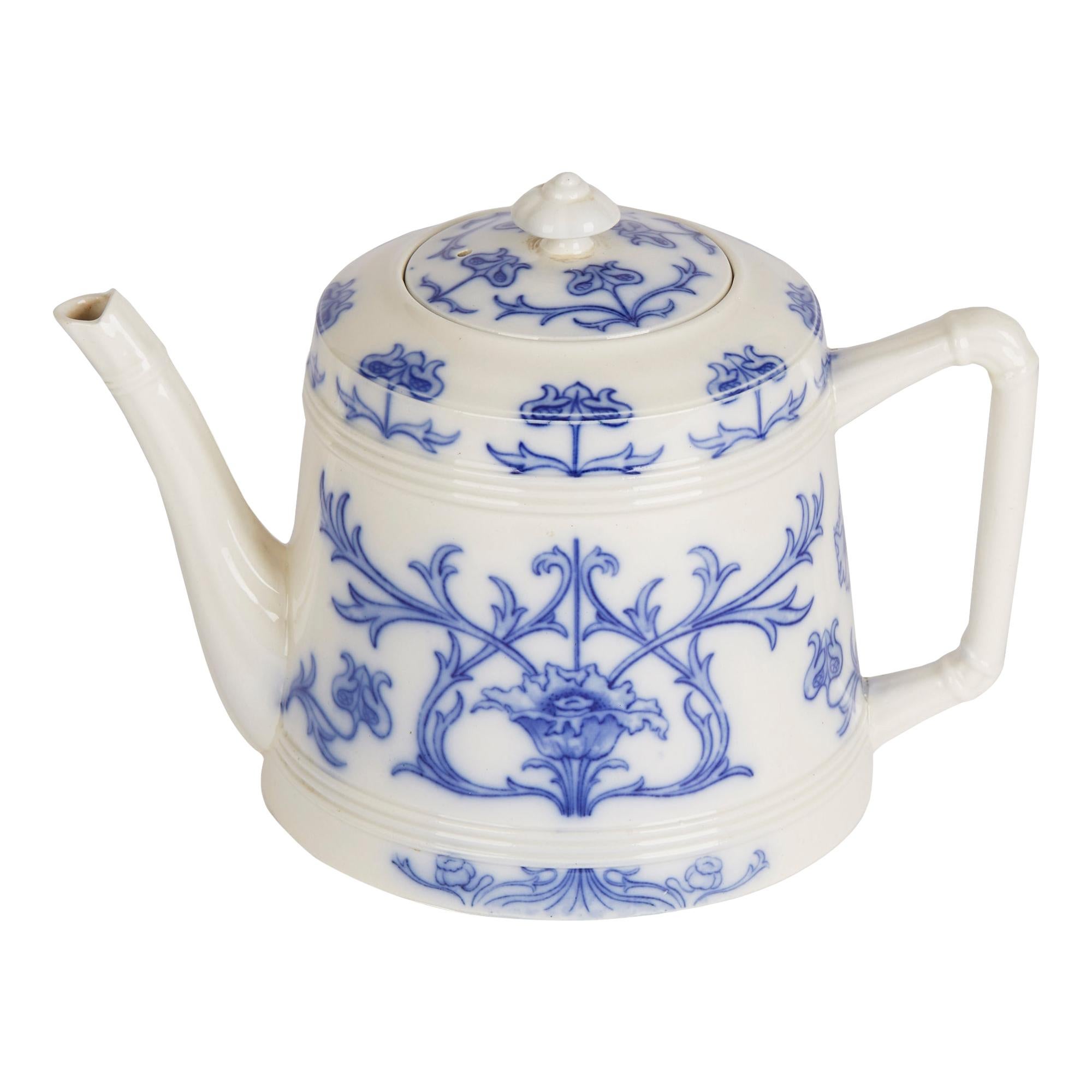Moorcroft Macintyre Art Nouveau Aurelian Teapot, 1898