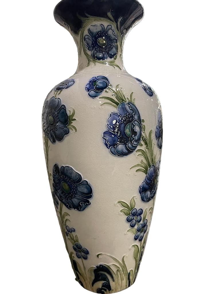 MOORCROFT MACINTYRE Florian Ware Poppy VASE, c.1900 For Sale 1