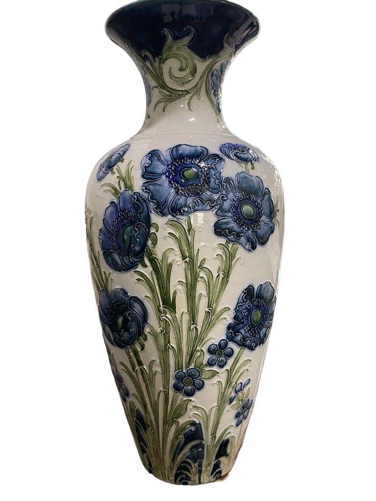 MOORCROFT MACINTYRE Florian Ware Poppy VASE, c.1900 For Sale 2