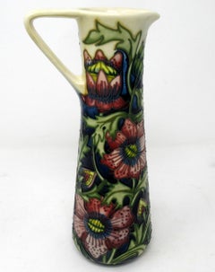 Moorcroft Pheasants Eye Pattern Large Jug Pitcher Hand Decorated Shirley Hayes