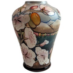 Moorcroft Pottery Elounda Vase 87/350 by Alicia Amison, circa 2002