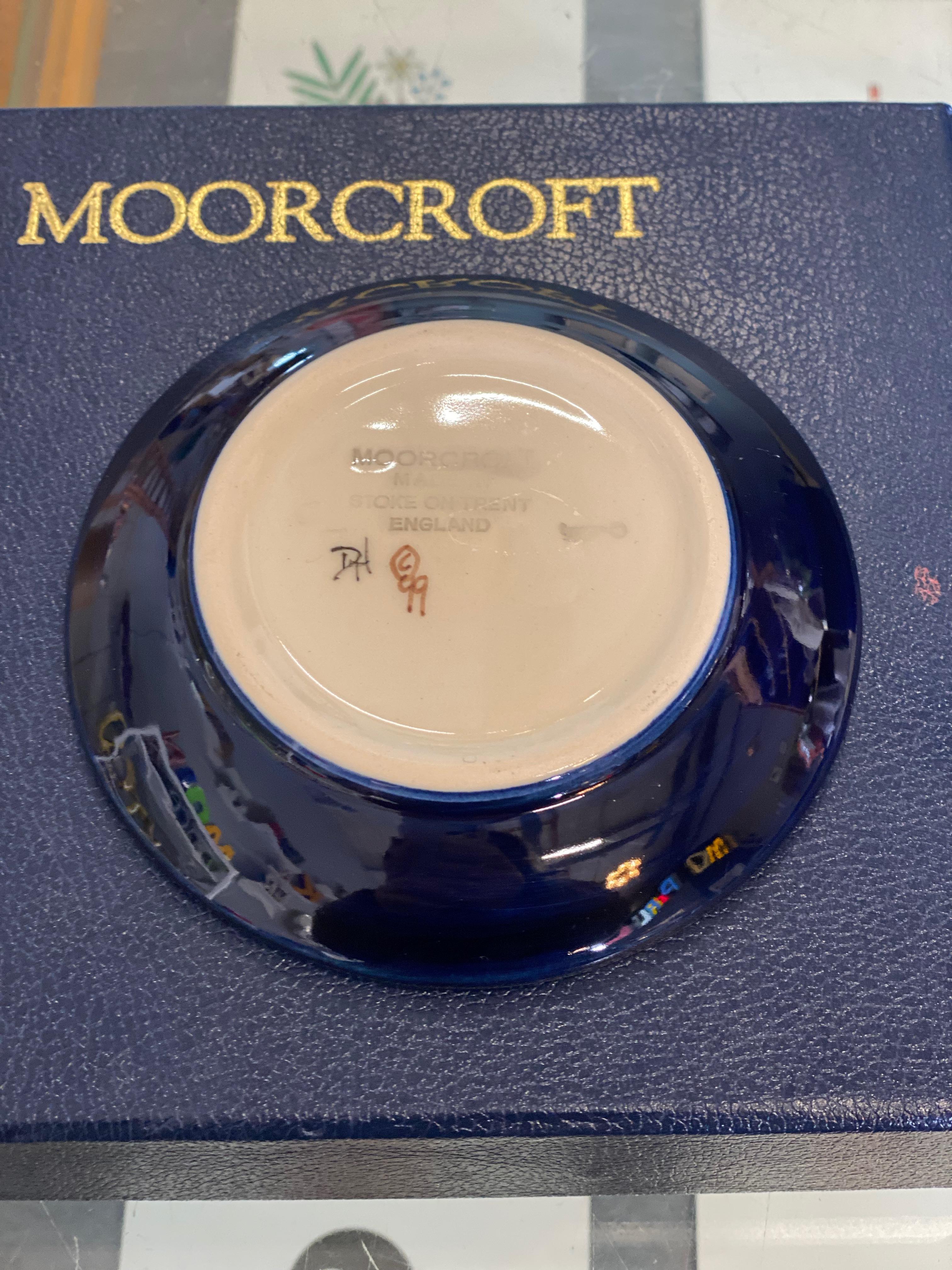 moorcroft pin dish