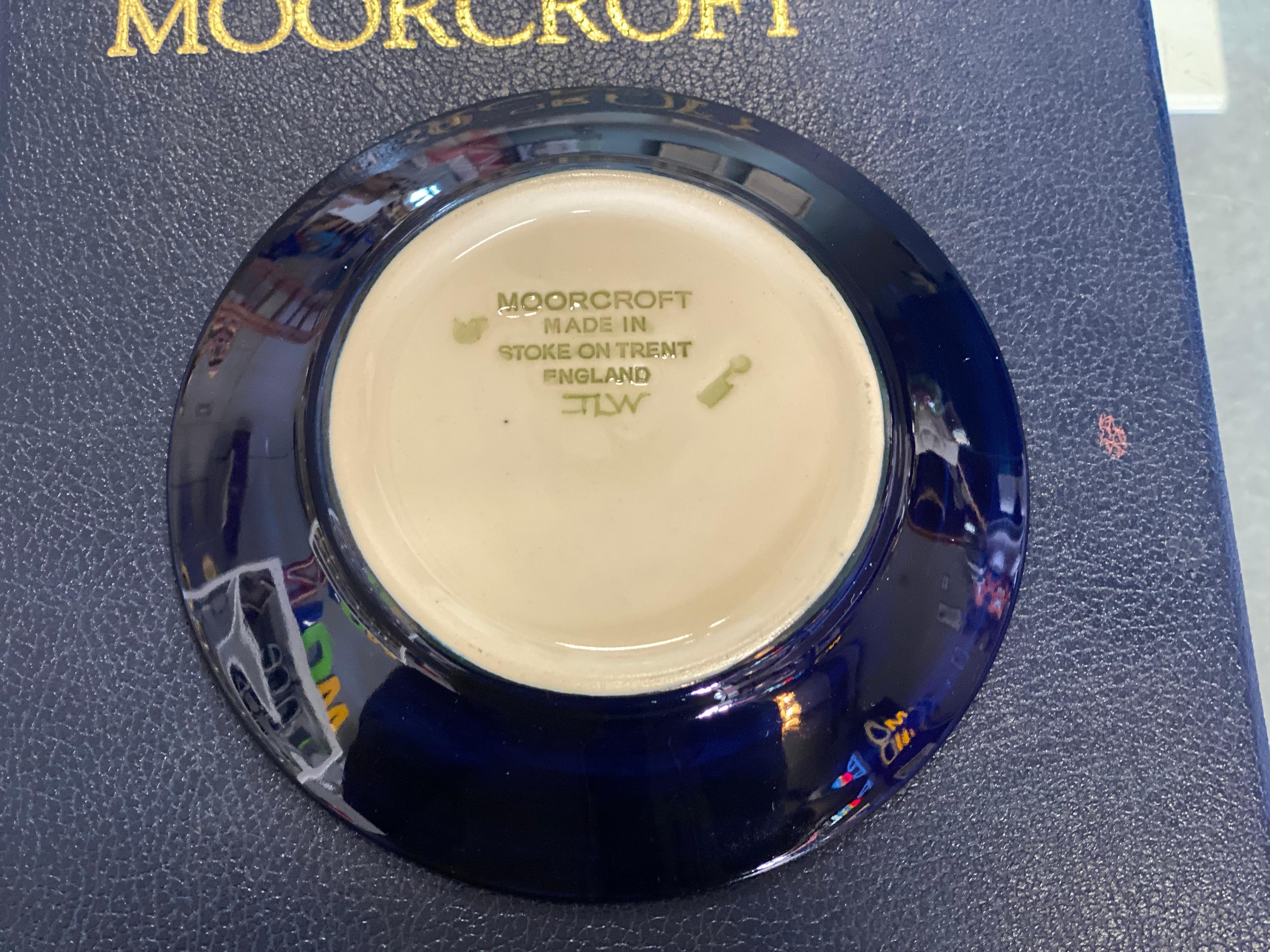 Art Nouveau Moorcroft Pottery Trays 780/4, Ceramic Art For Sale