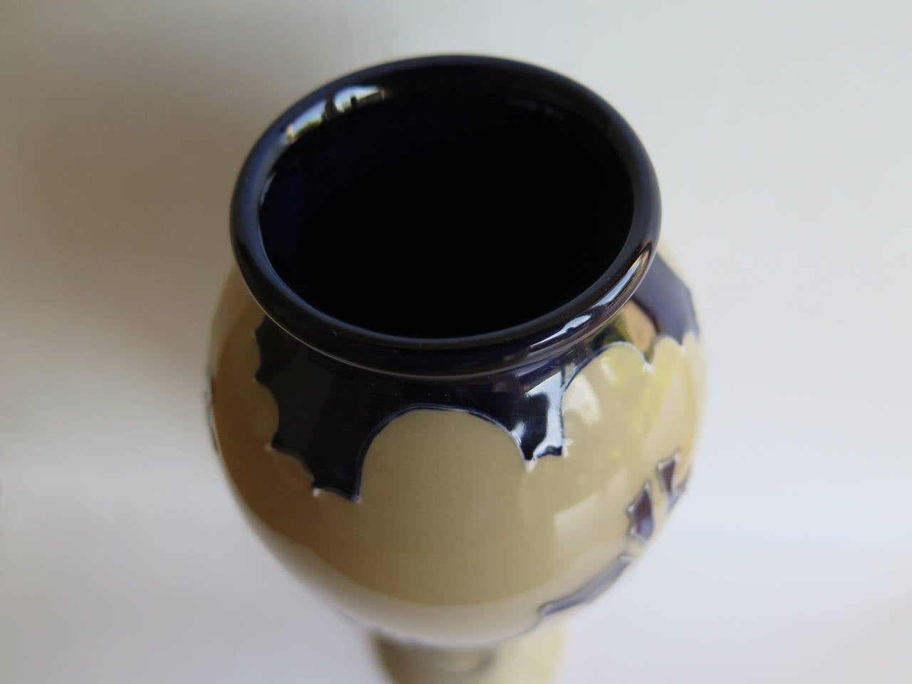 Hand-Crafted Moorcroft Pottery Vase by Vicky Lovatt Eventide Winter Limited Edition, 2013
