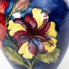 Moorcroft Vintage Hibiscus Vase