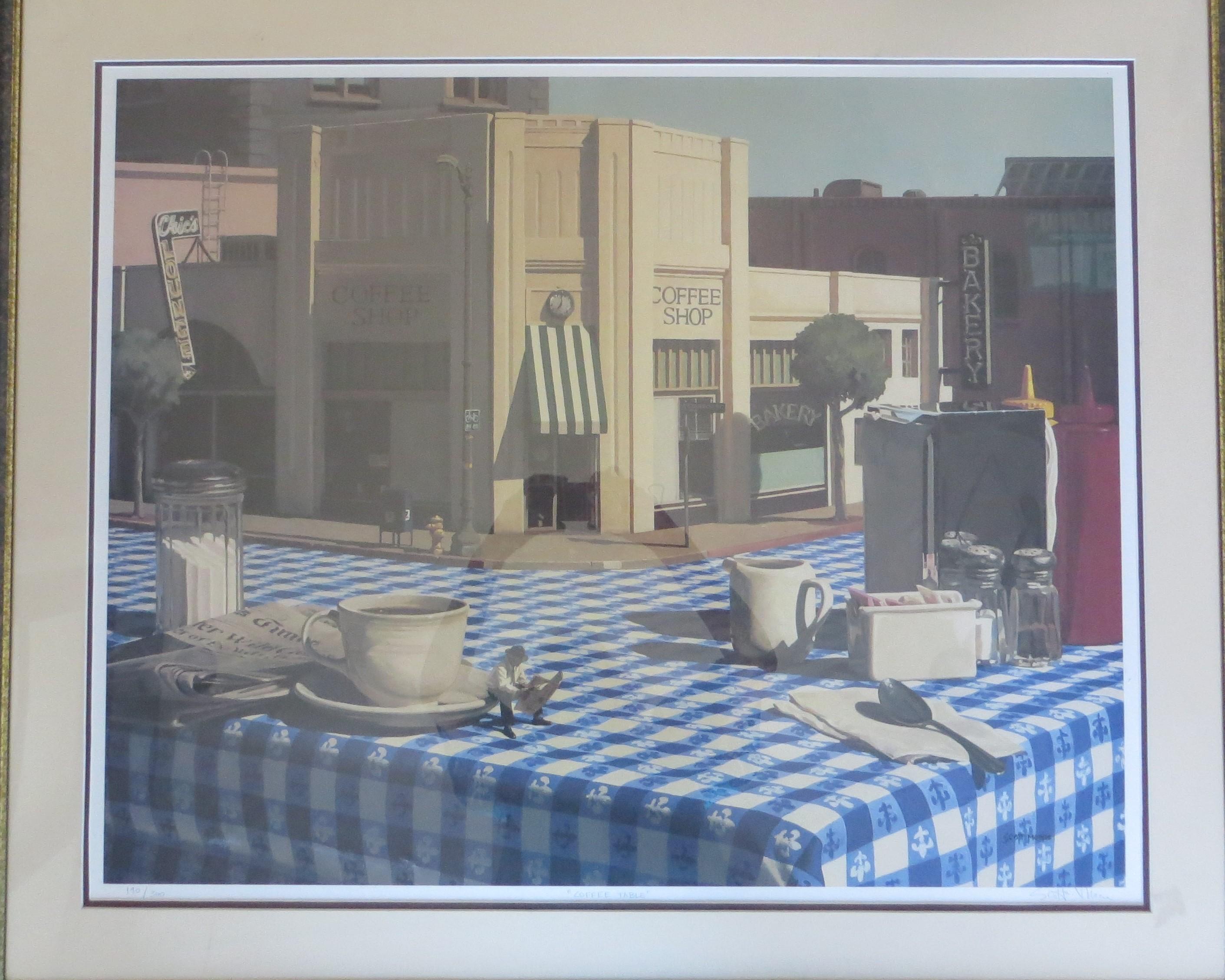 Moore Scott Figurative Print - Coffe Table Print by Scott Moore