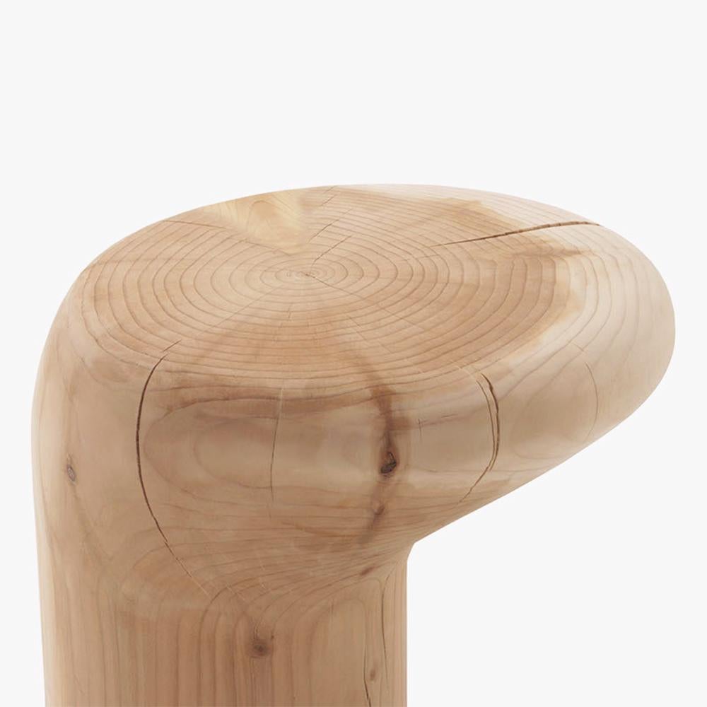 Italian Mooring Cedar Stool For Sale