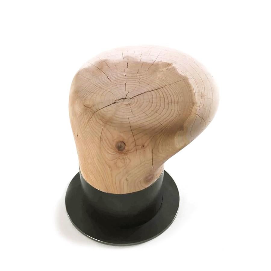 Mooring Cedar Stool In New Condition For Sale In Paris, FR