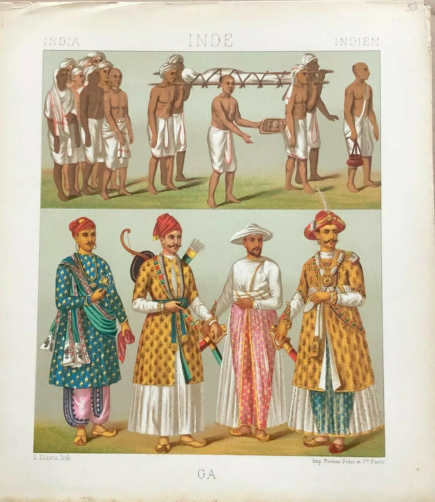 Chaussures mauresques Arabian Mughal en cuir avec bout bouclé brodé d'or  en vente 7