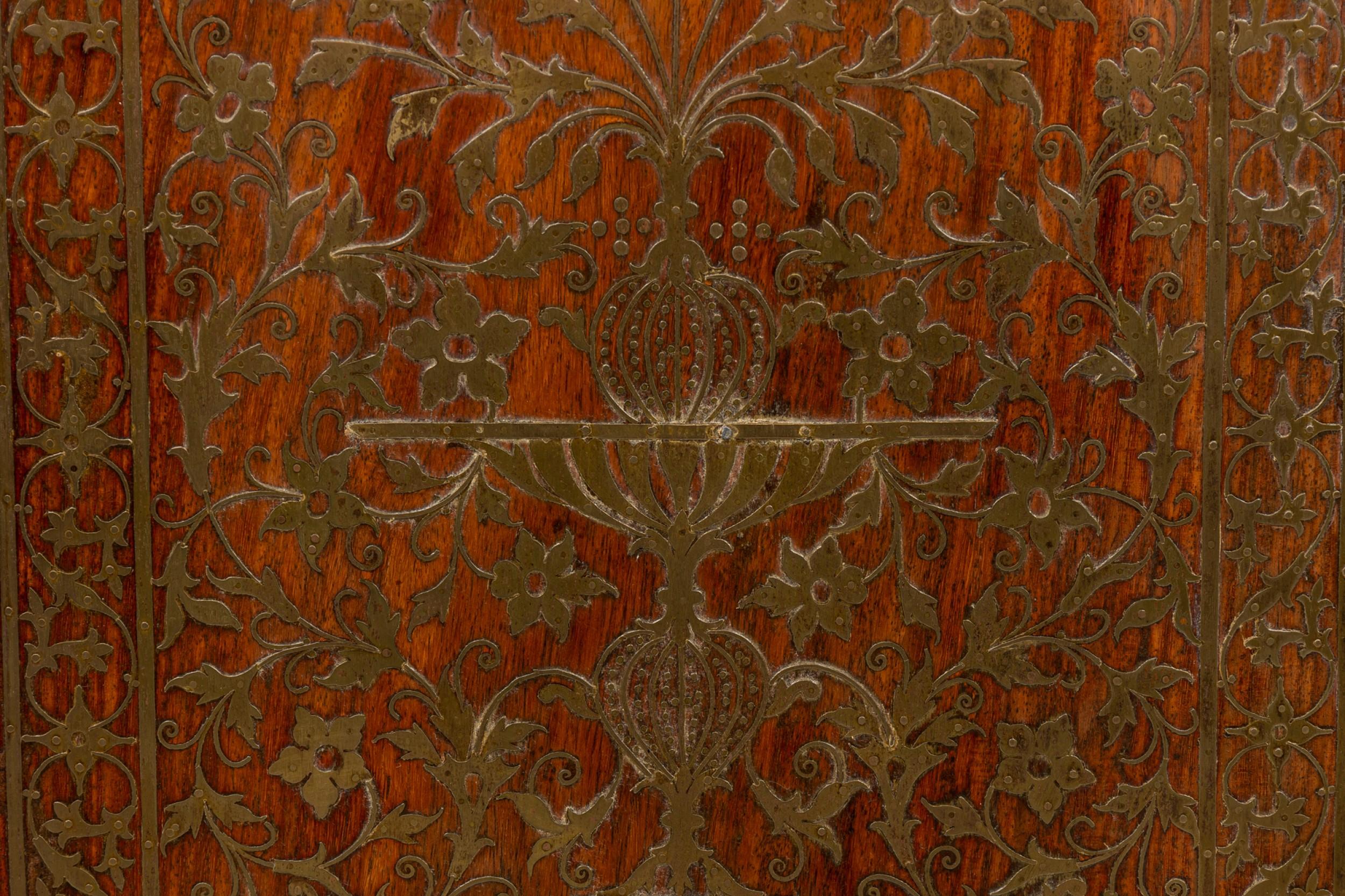 19th Century Moorish Carved Teak Wall Panel For Sale
