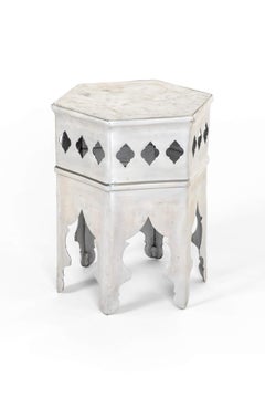 Tavolino cromato moresco