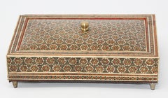 Moorish Decorative Sadeli Micro Mosaic Inlaid Jewelry Box
