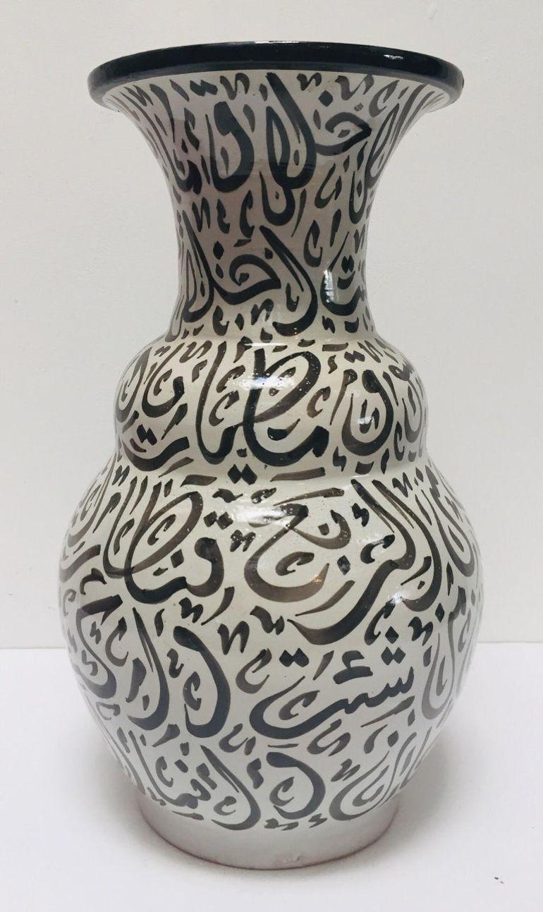 arabic calligraphy vase