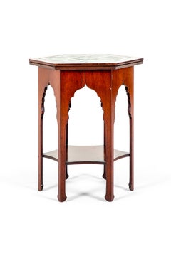 Liberty of London Moorish Green Tilled Top Occasional Table