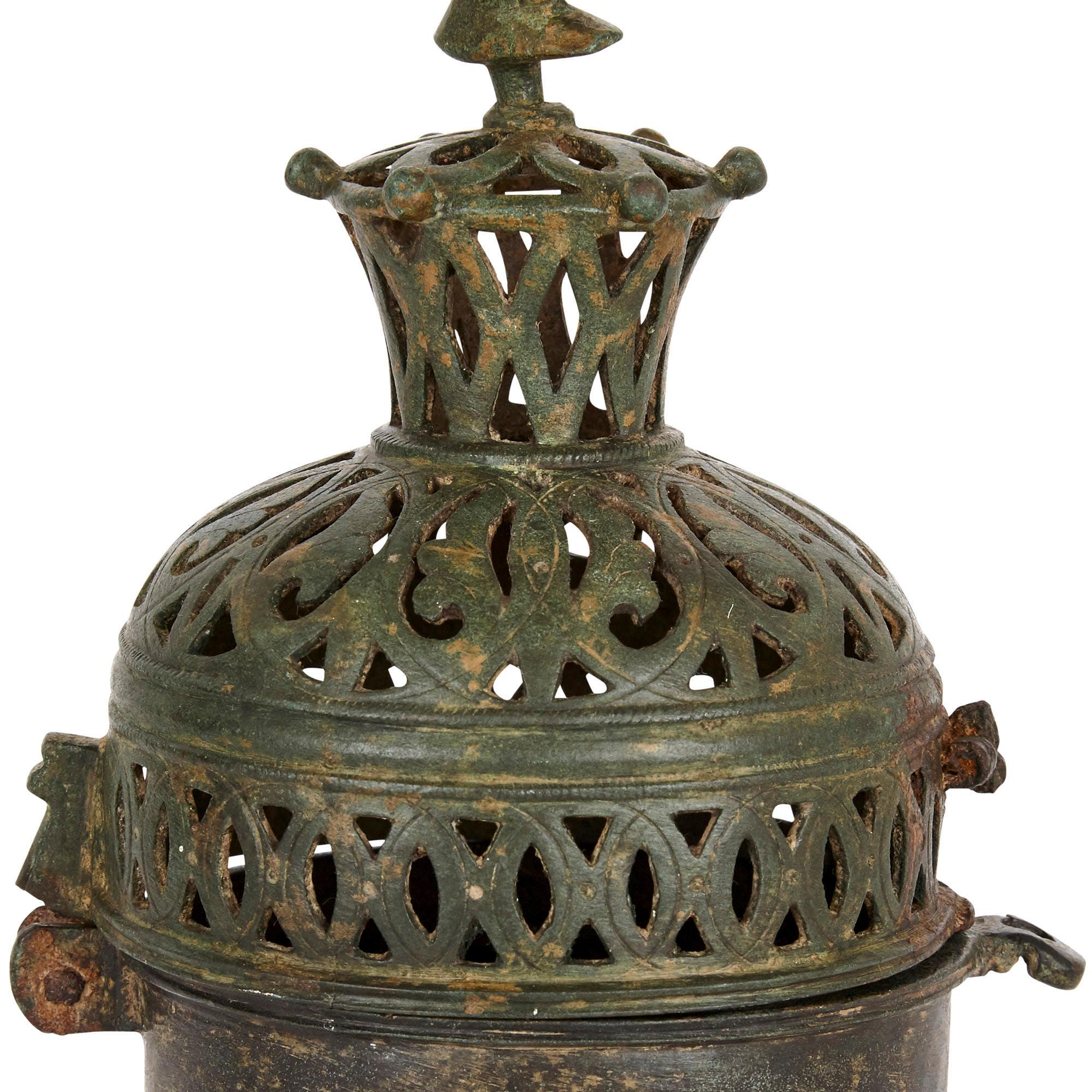 Spanish Moorish Incense Burner from Spain, Dated to 10th-12th Century For Sale