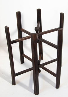 Moorish Islamic Brass Tray Table Spain 1920s