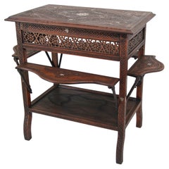 Moorish Levantine Tea Cart Table