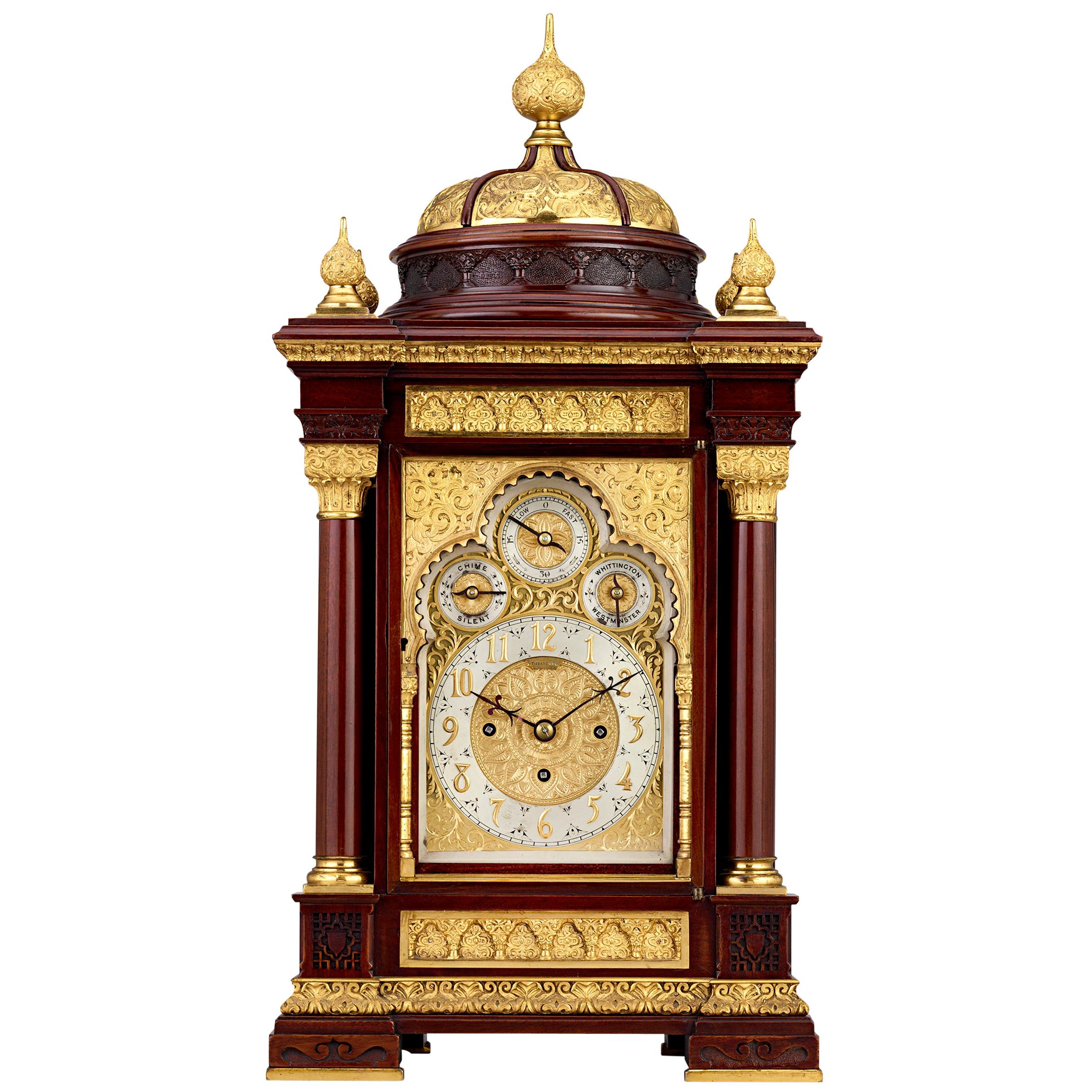 Moorish Mantel Clock by Tiffany and Co. at 1stDibs tiffany mantel