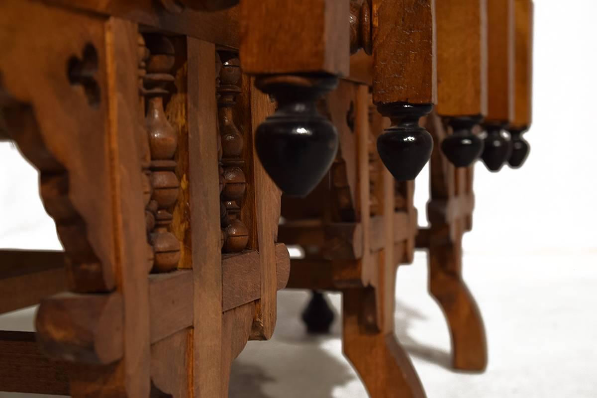 Milieu du XXe siècle Ensemble de salon mauresque marocain du début du 20e siècle en vente