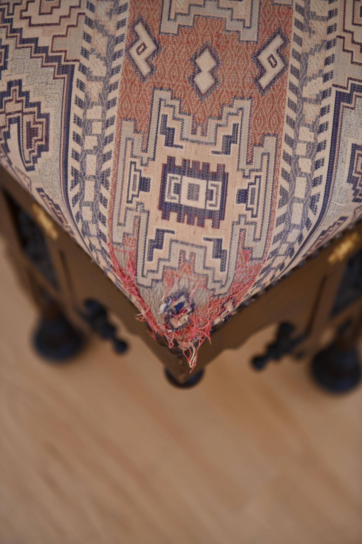 Moorish Mother of Pearl Corner Chair 9
