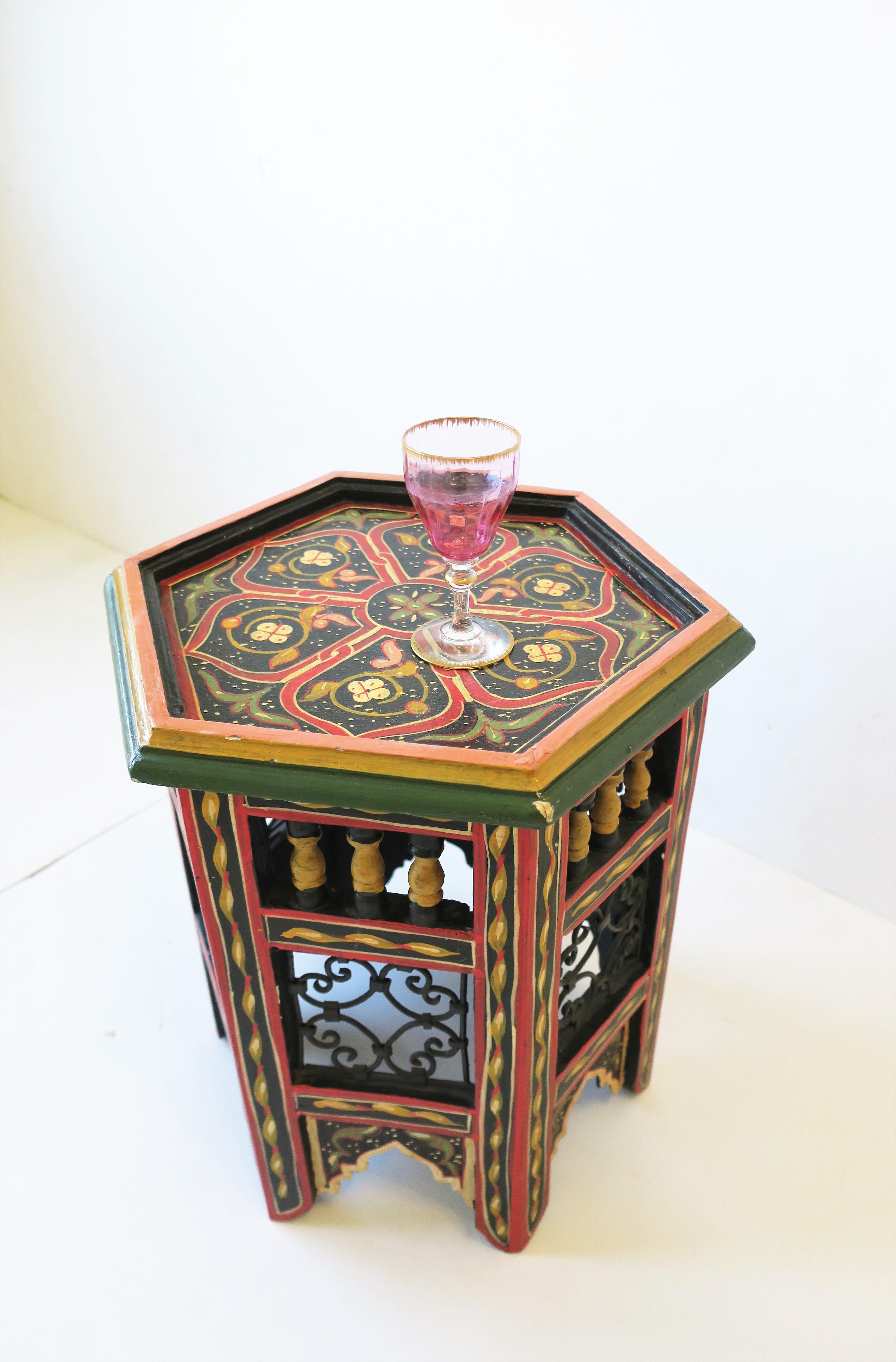 Moroccan Tabouret Side or Drinks Table 2