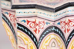 Moorish Star Shape Ivory Side Table