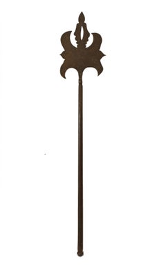 Moorish Style Double Sided Iron Halberd