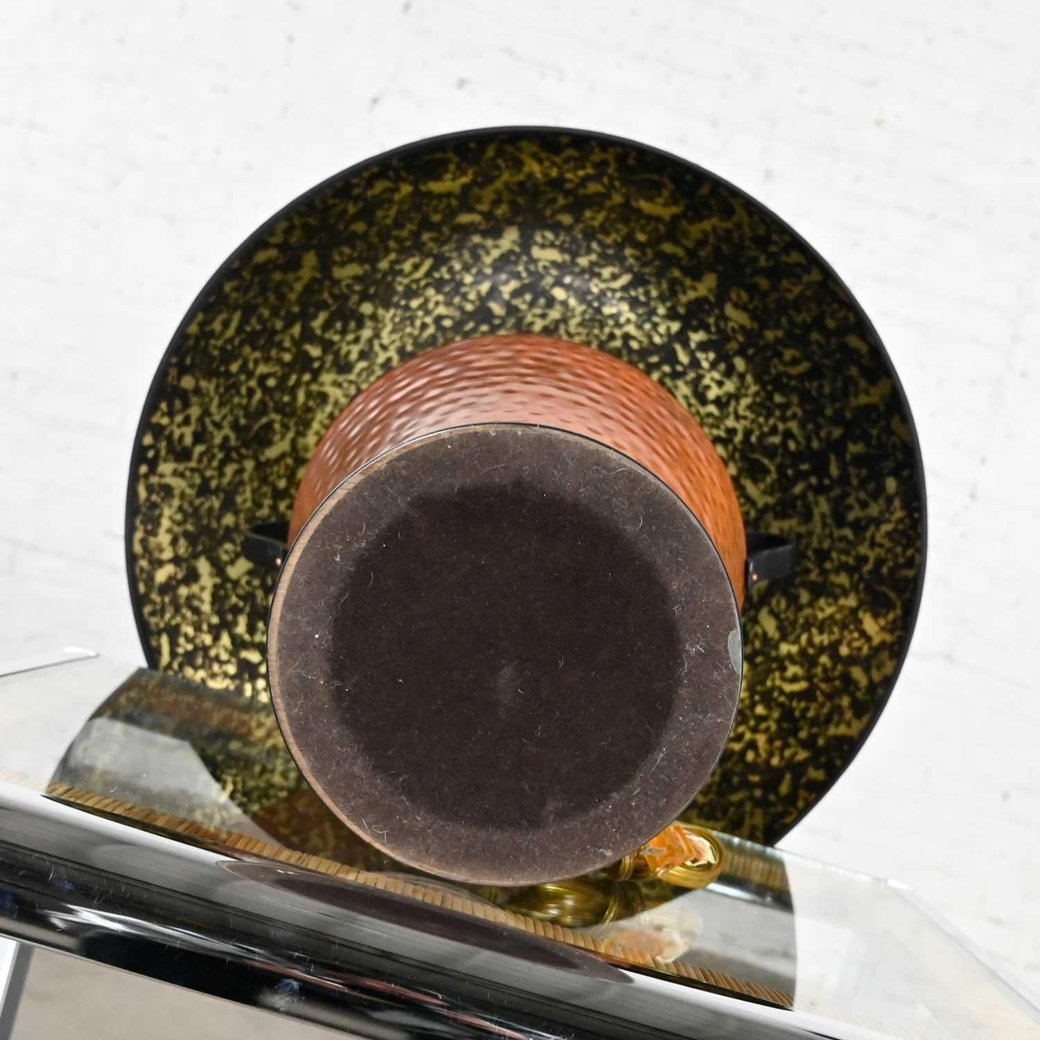 Frederick Cooper Lampe im maurischen Stil aus gehämmertem Kupfer in Form einer Urne mit zwei Griffen  im Angebot 6