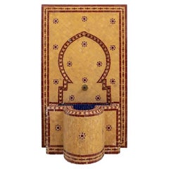 Moorish Style Tiled Fountain