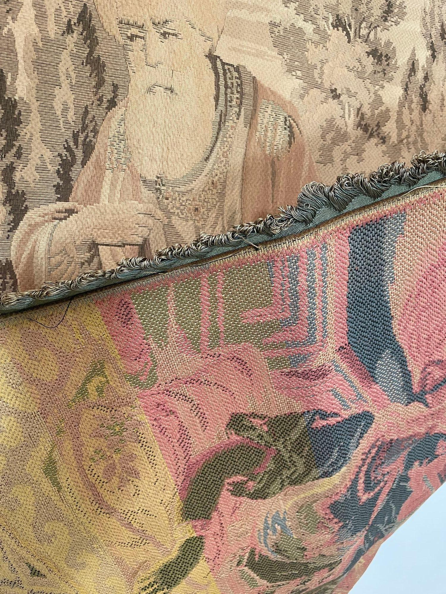 Maurischer Wandteppich mit einer orientalischen arabischen Szene aus dem 19. Jahrhundert im Angebot 3
