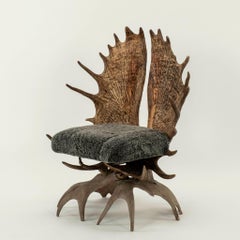 Moose Antler Chair
