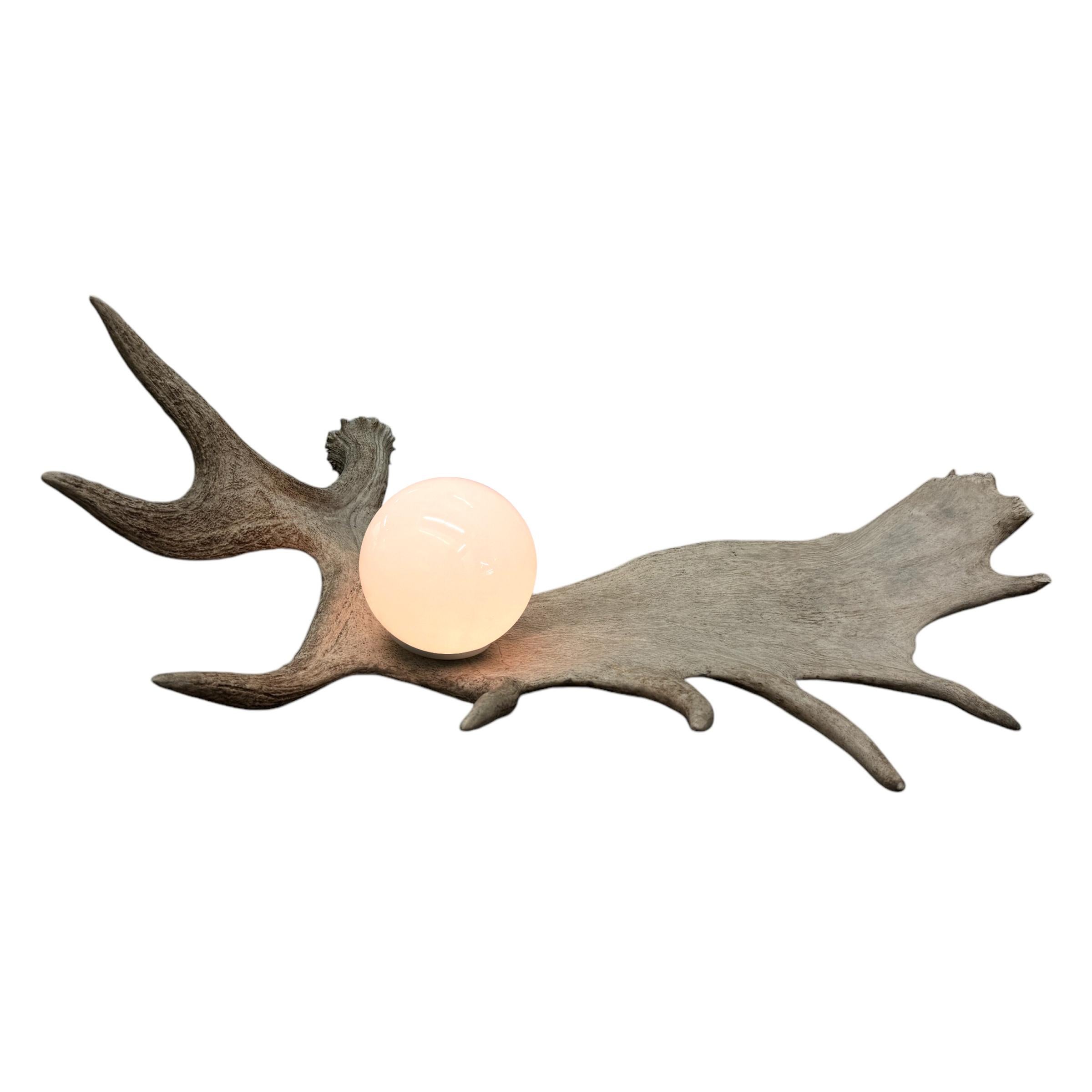 Moose Antler Lamp For Sale 1