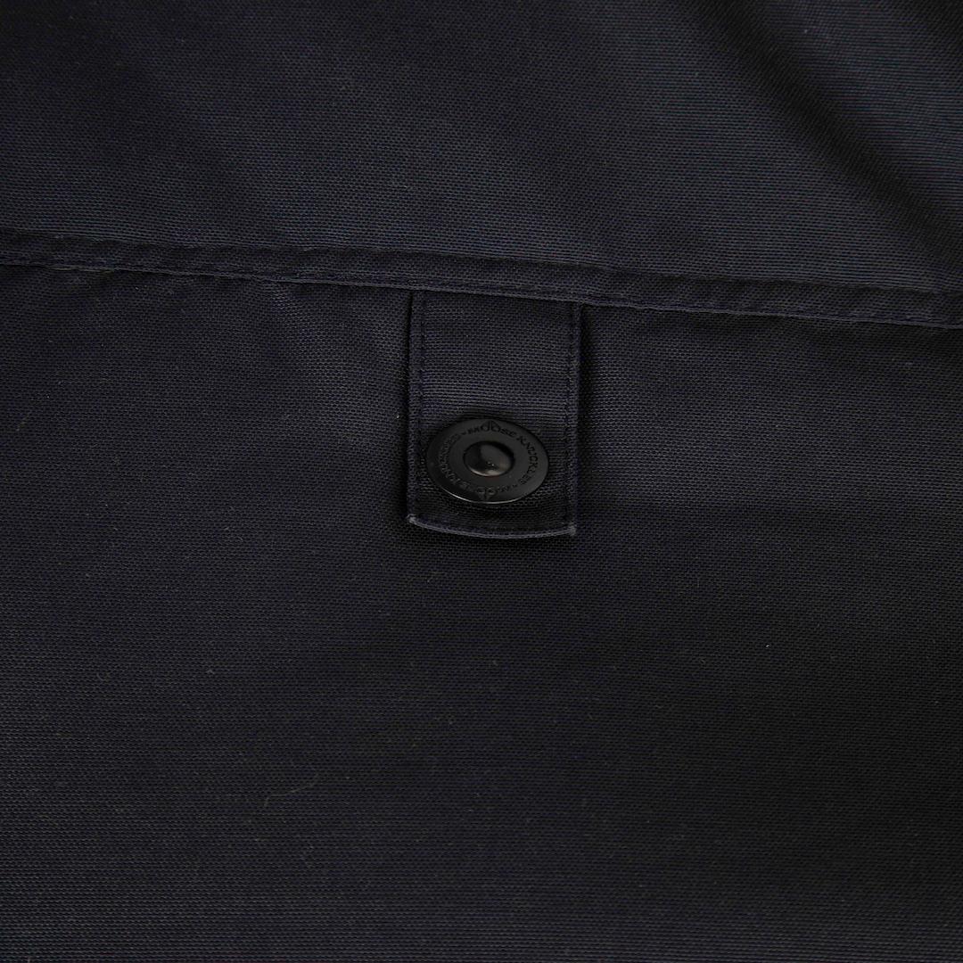 Nero Moose Knuckles - Cappotto in piuma d'oca con pelliccia di volpe Taglia L in vendita