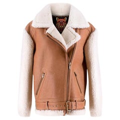 Used Moose Knuckles nutana shearling jacket - US 6
