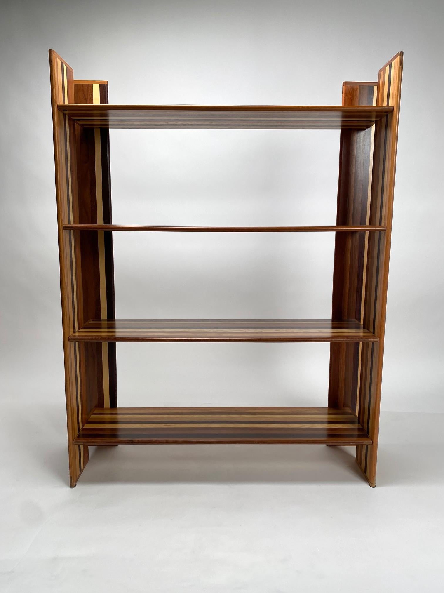 Mid-Century Modern MOP Modular Bookcase by AFRA & TOBIA SCARPA, Molteni, Italy 1974 For Sale