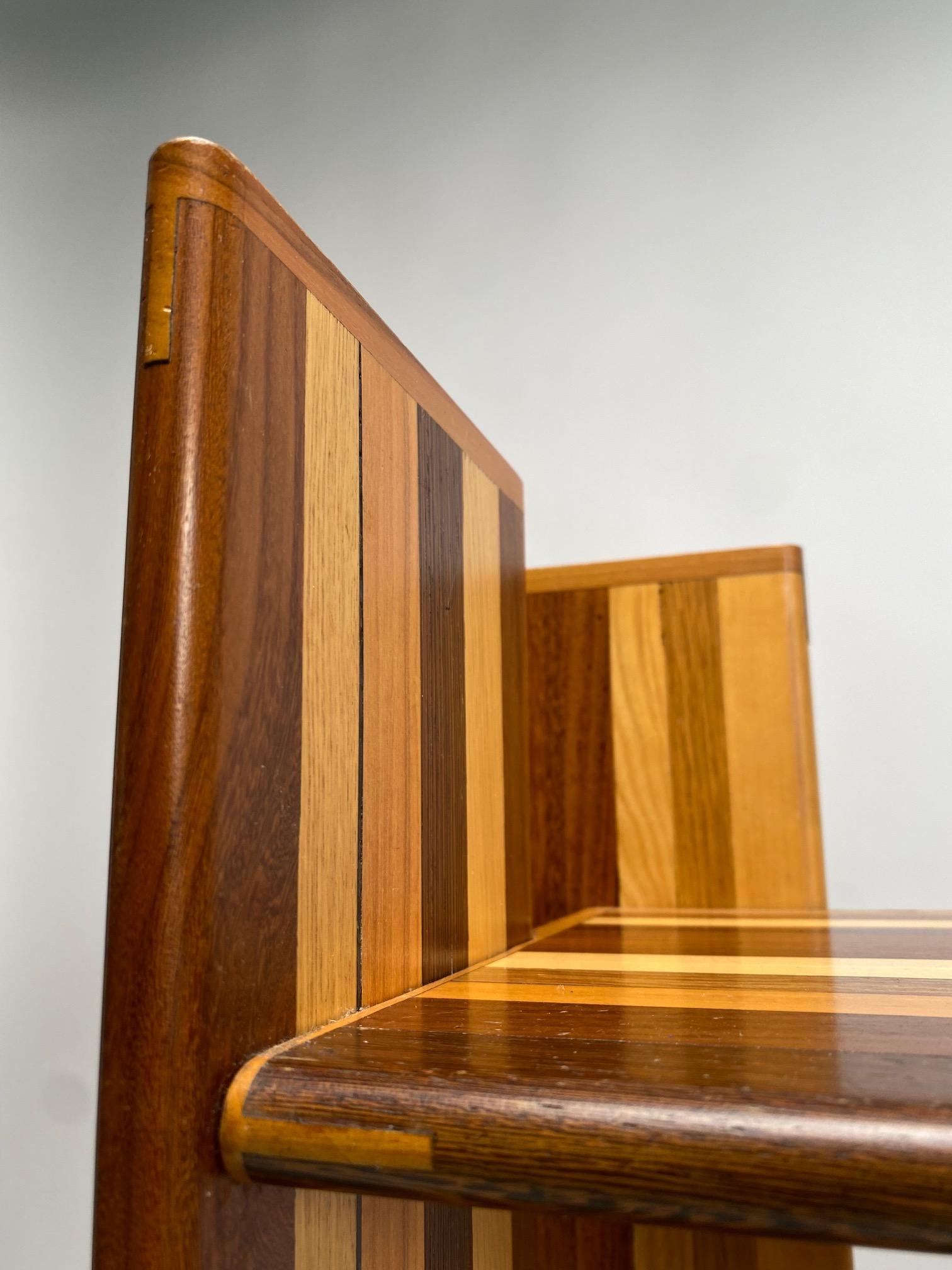 Italian MOP Modular Bookcase by AFRA & TOBIA SCARPA, Molteni, Italy 1974 For Sale