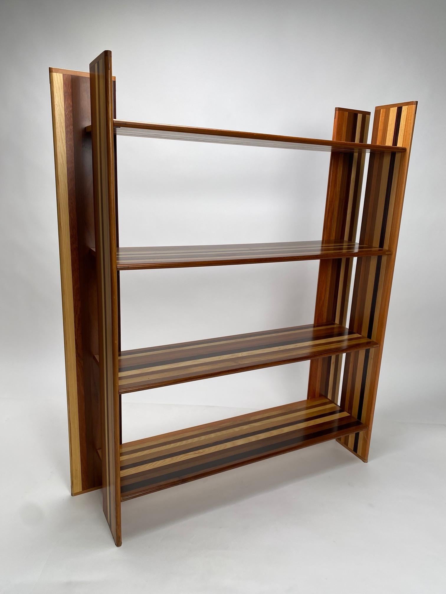 Late 20th Century MOP Modular Bookcase by AFRA & TOBIA SCARPA, Molteni, Italy 1974 For Sale