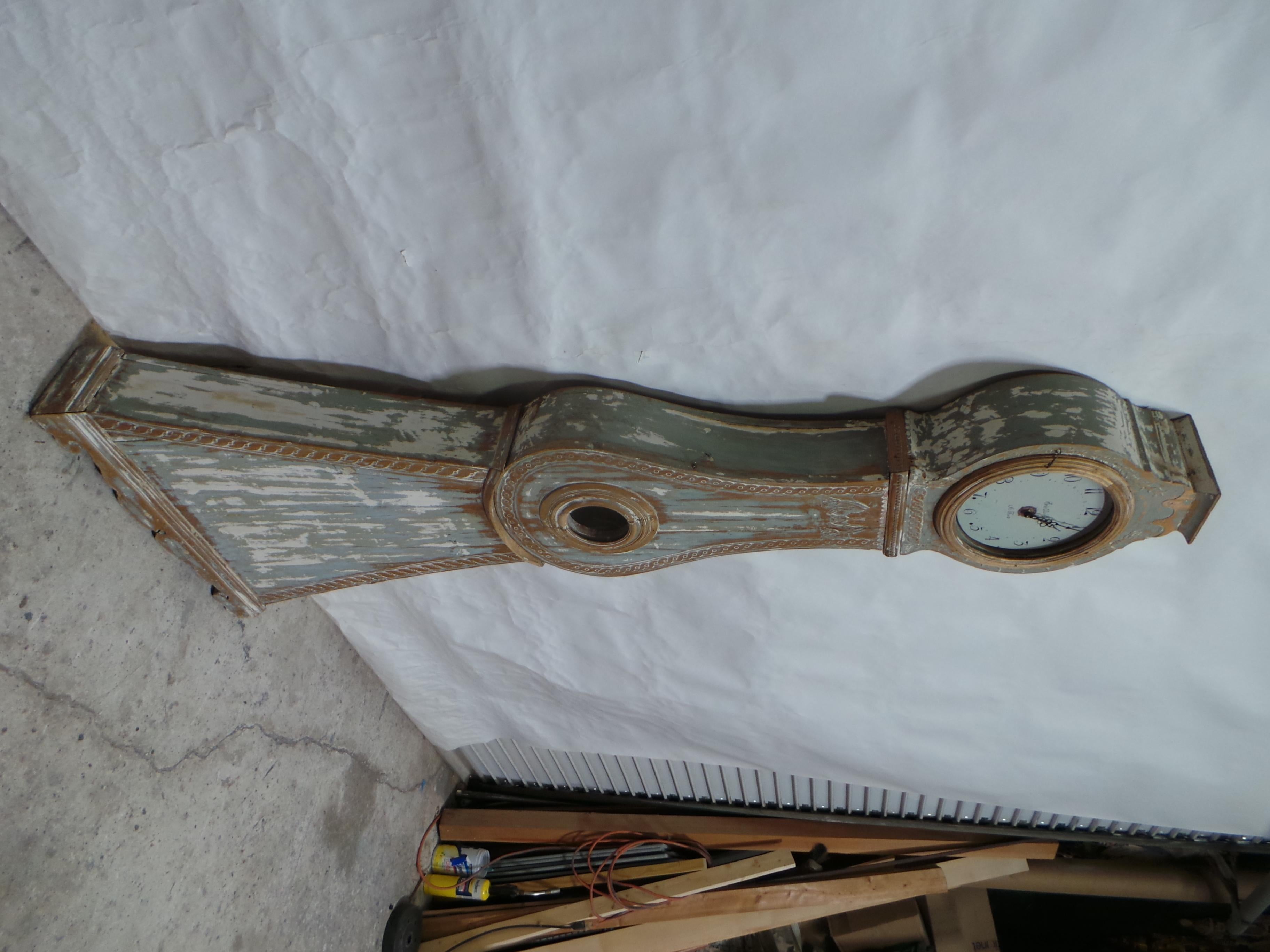 Horloge Mora peinture 100 % originale RARE en vente 3