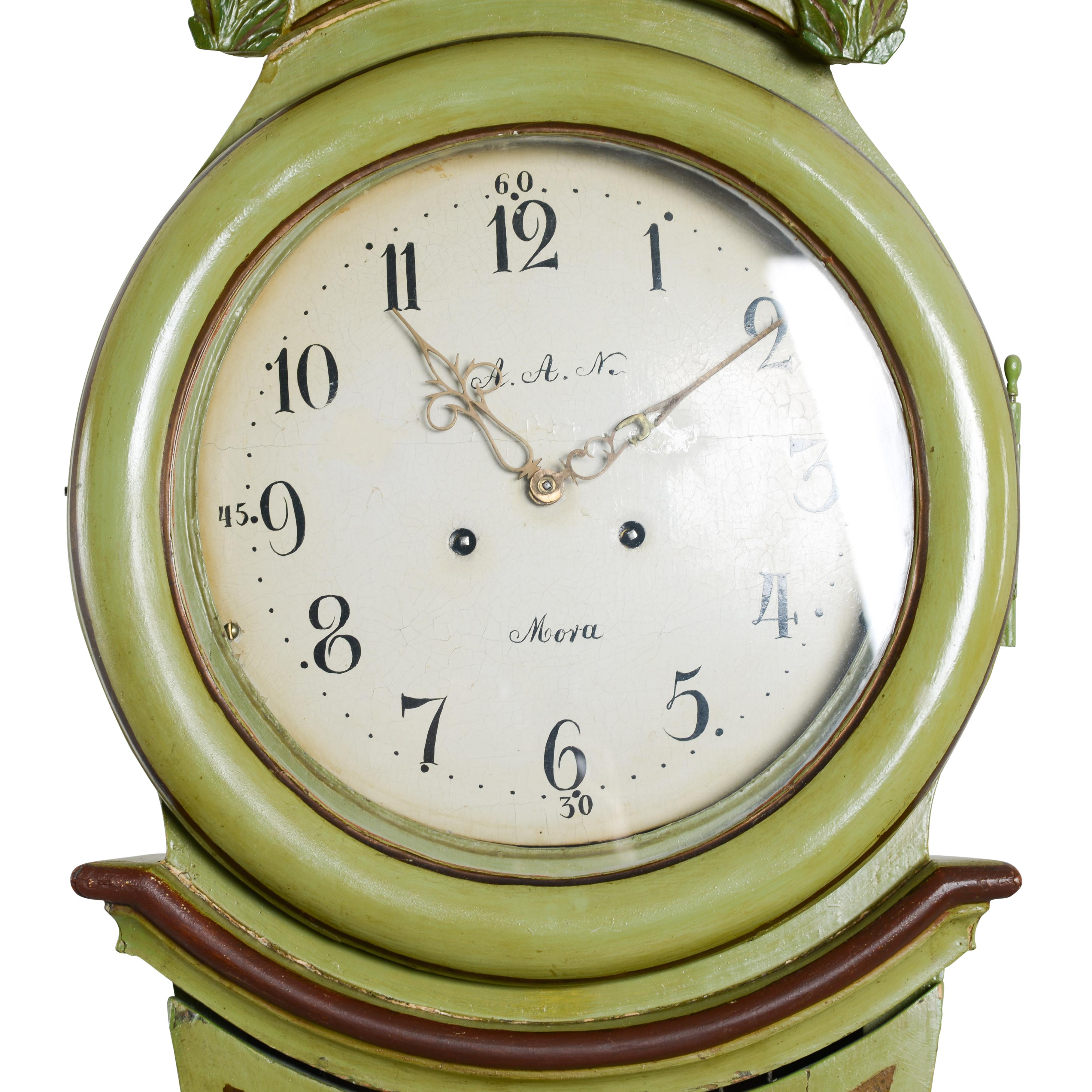 Gustavien Mora Clocks 1800's en vente