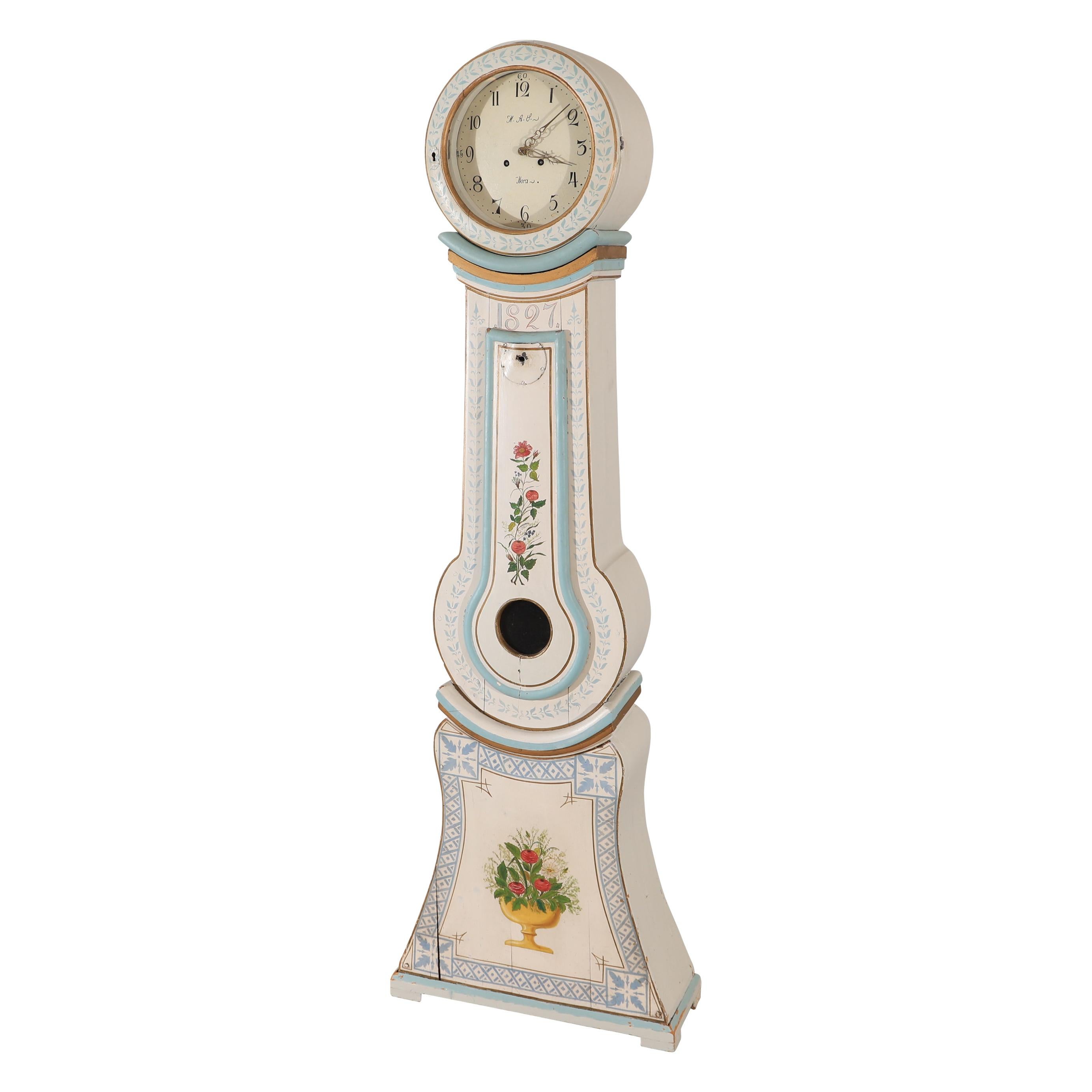 Gustavian Mora Clock