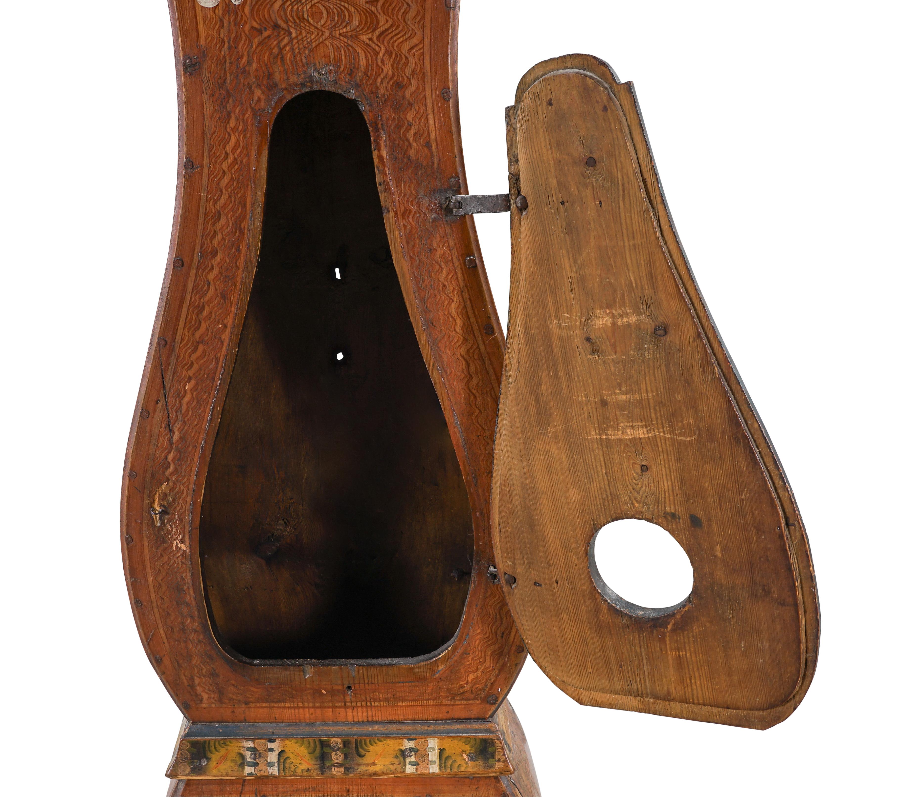 Wood Mora Clock For Sale