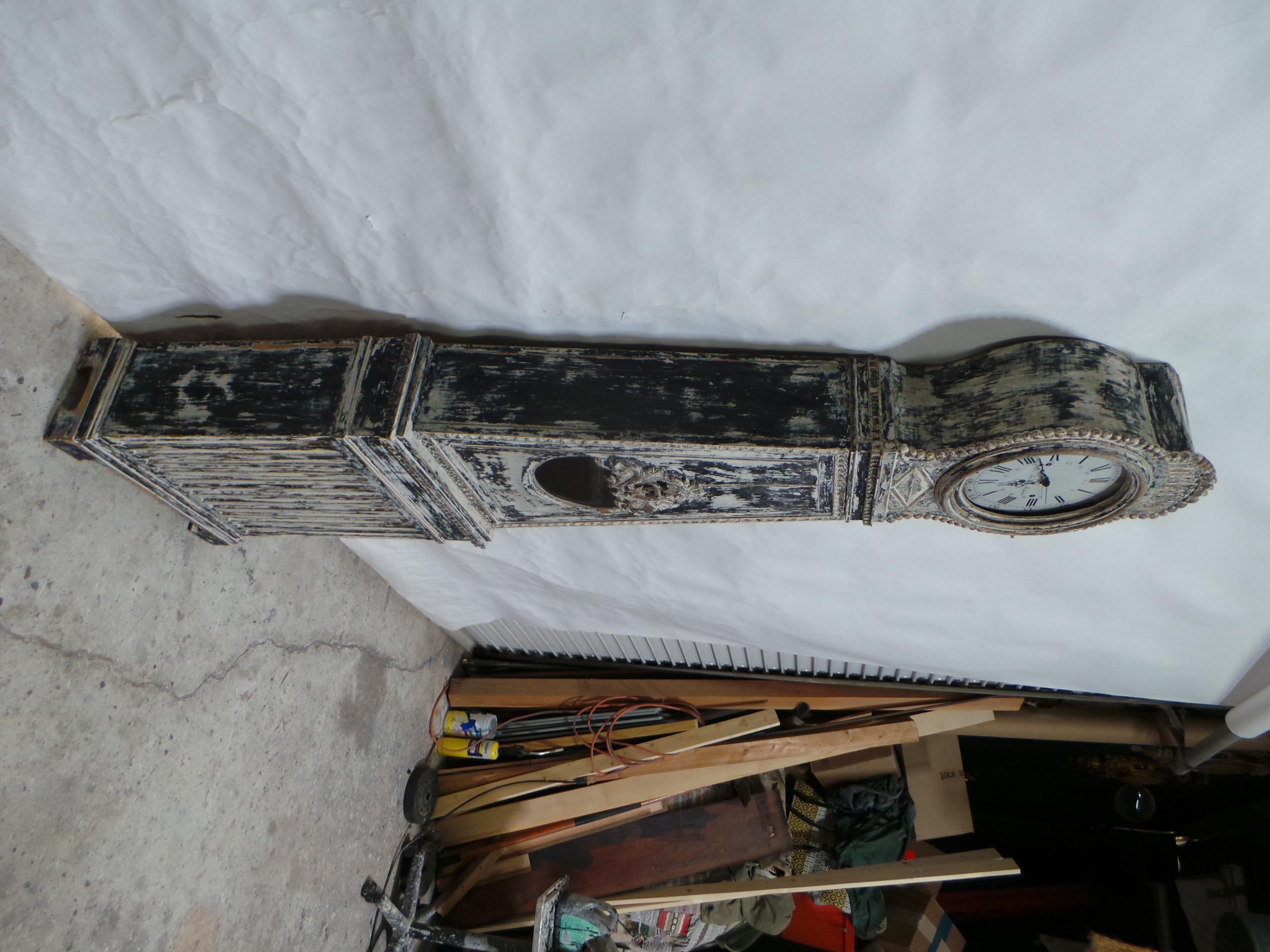 Mora Clock Swedish 100% Original Paint RARE For Sale 3