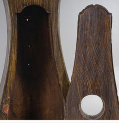 Mora Clock Swedish 1800s Antique Fryksdal 217cm Faux Wood Grain 1800s