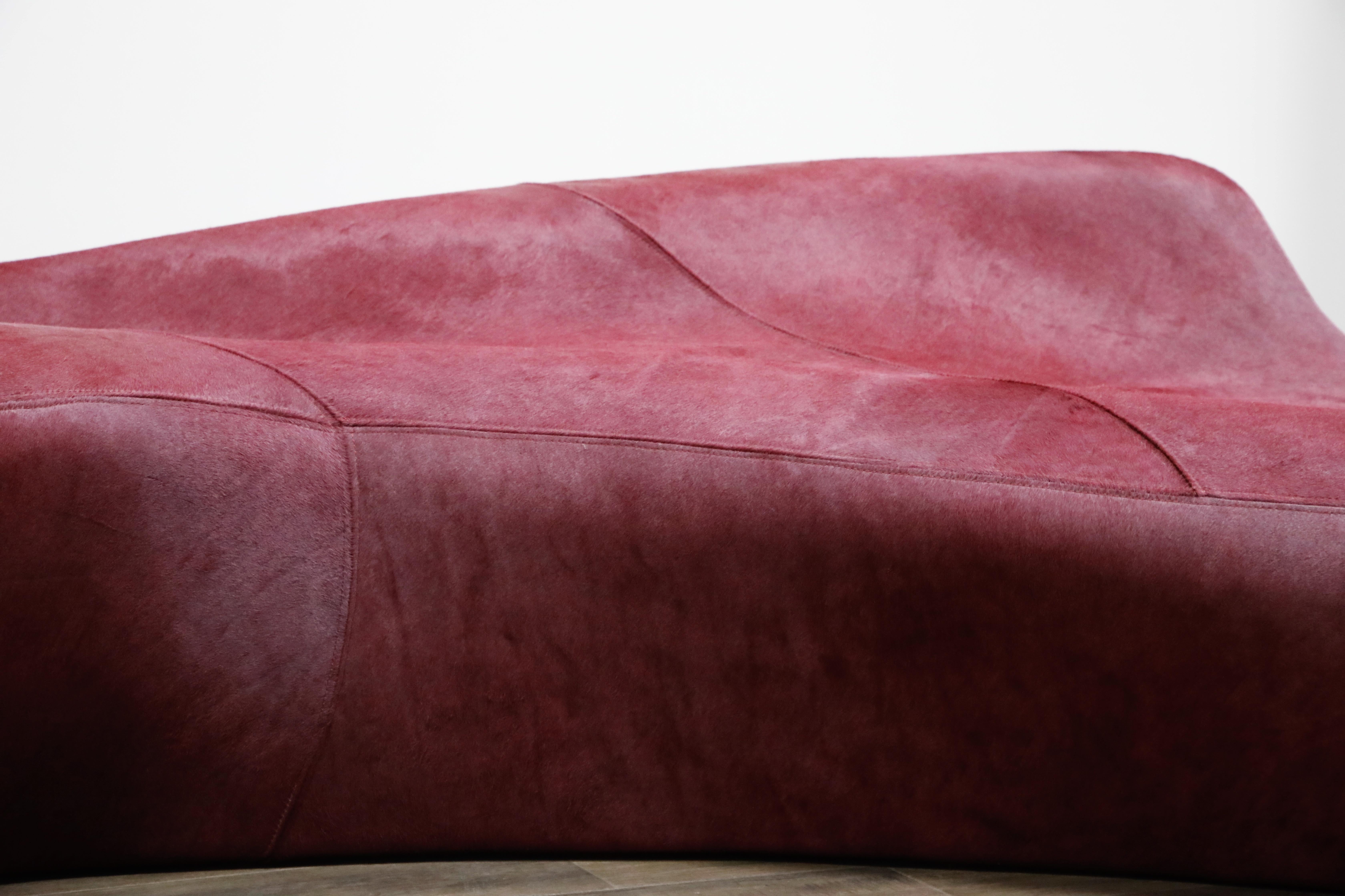 'Moraine' Biomorphic Sofa by Zaha Hadid for Sawaya & Moroni Italy, 2000, Signed 3